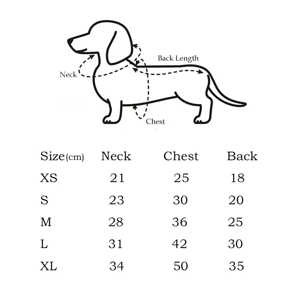 Houndstooth Dachshund Coat Set