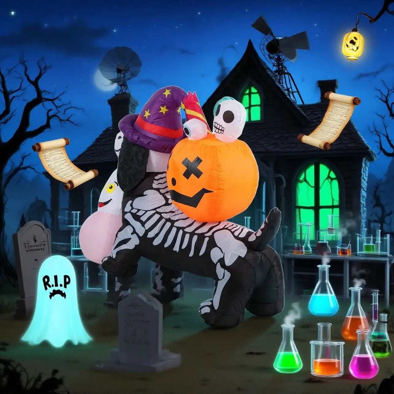 Halloween Dachshund Inflatable