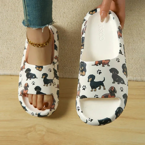 Summer Dachshund Slides