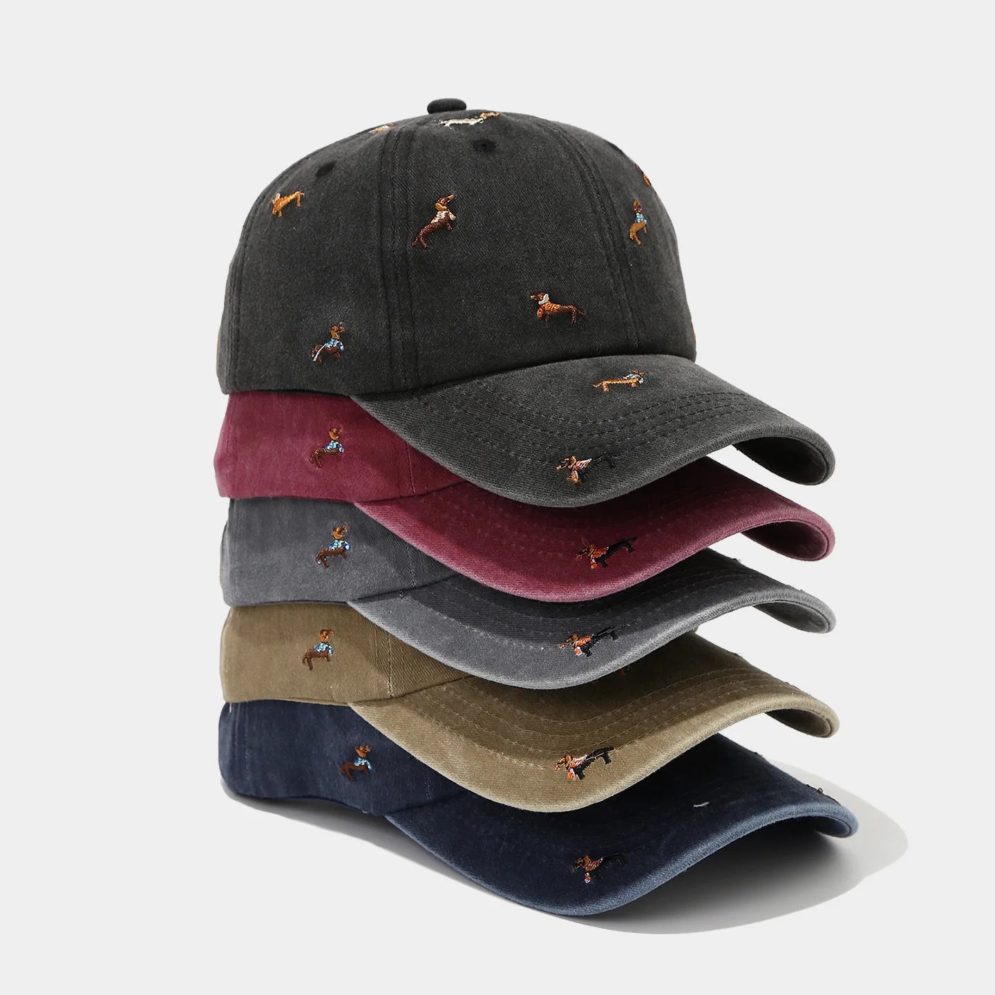 Dachshund Embroidered Basseball Cap