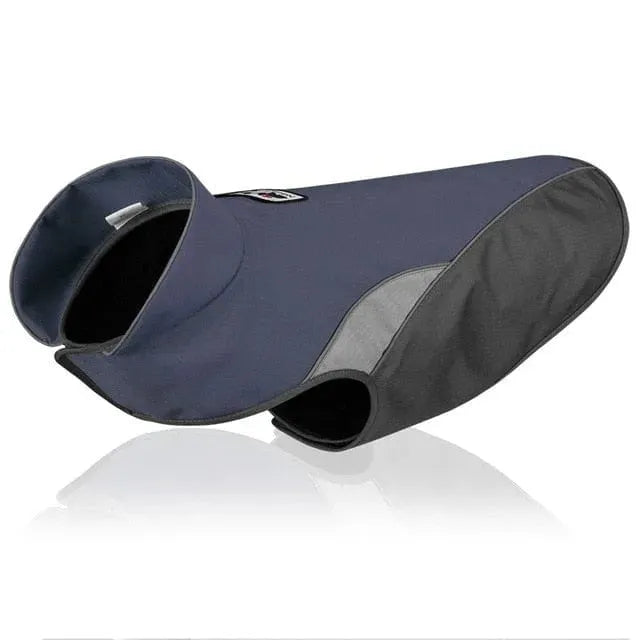 Color Block Reflective Dachshund Coat Navy / S The Doxie World