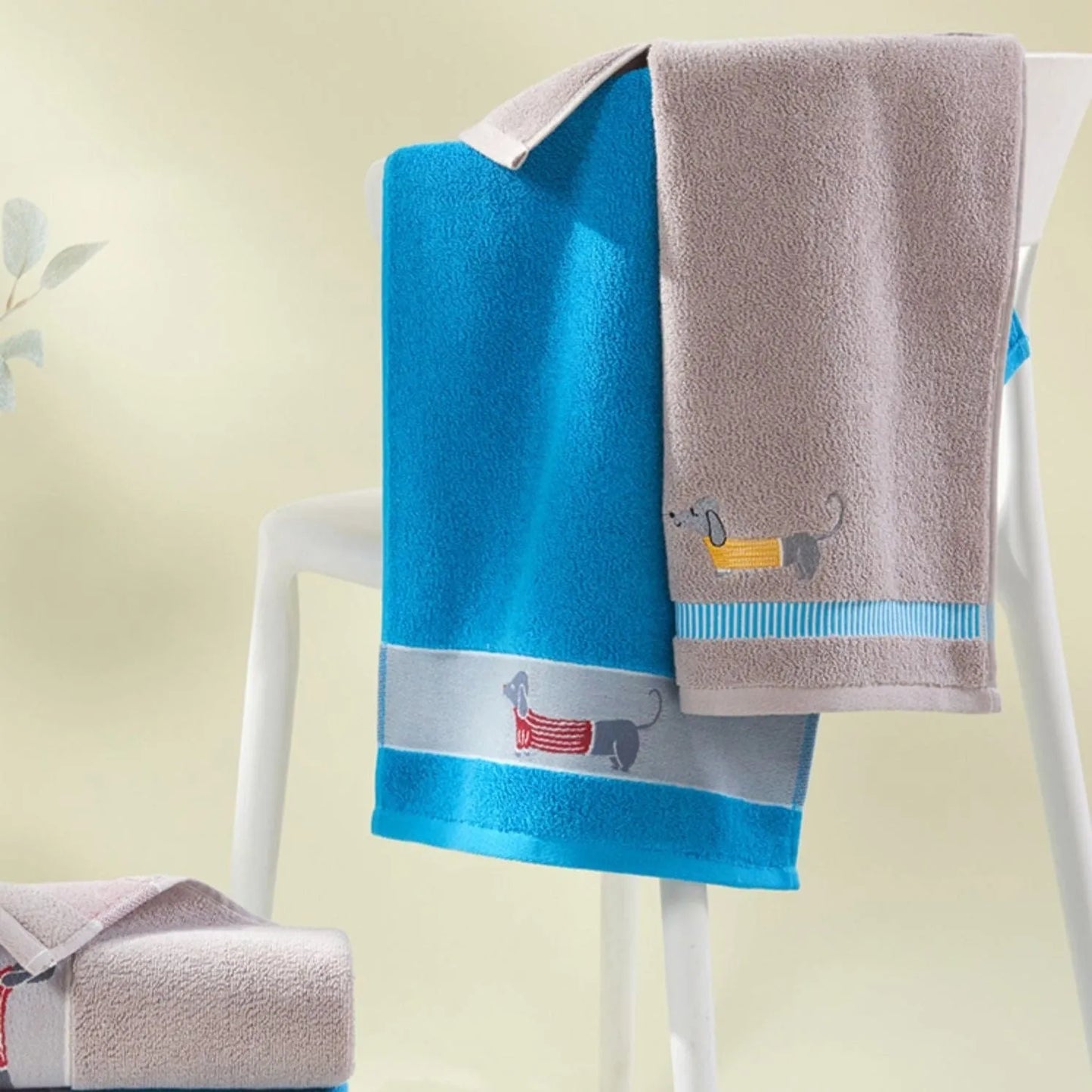 Dachshund Bath Towels Set The Doxie World