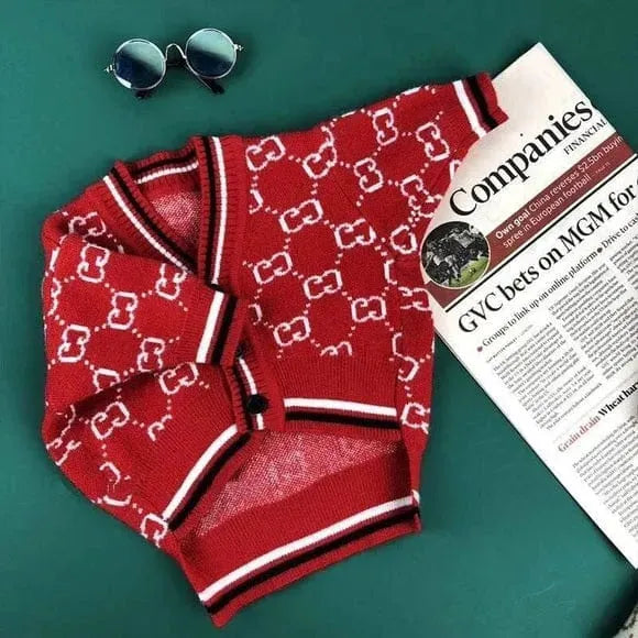 Dachshund Ducci Sweater Red / L The Doxie World
