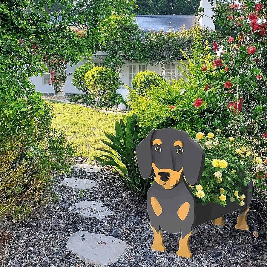 Dachshund Flower Planter The Doxie World