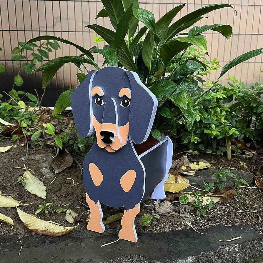 Dachshund Flower Planter The Doxie World