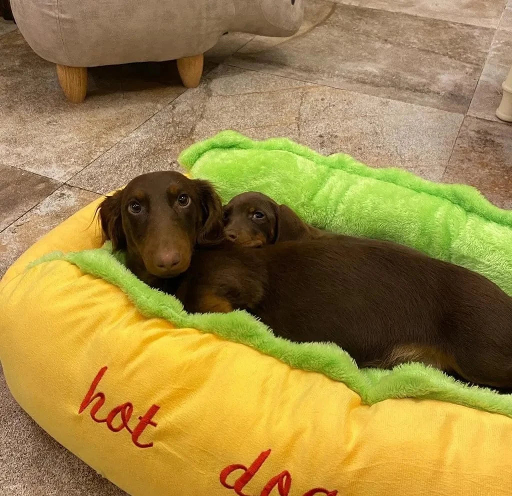 Dachshund Hot Dog Bed The Doxie World