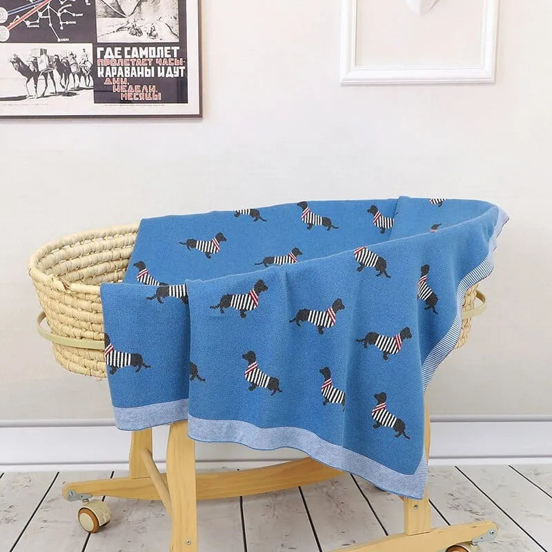 Dachshund Lap And Baby Blanket The Doxie World