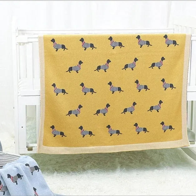 Dachshund Lap And Baby Blanket The Doxie World