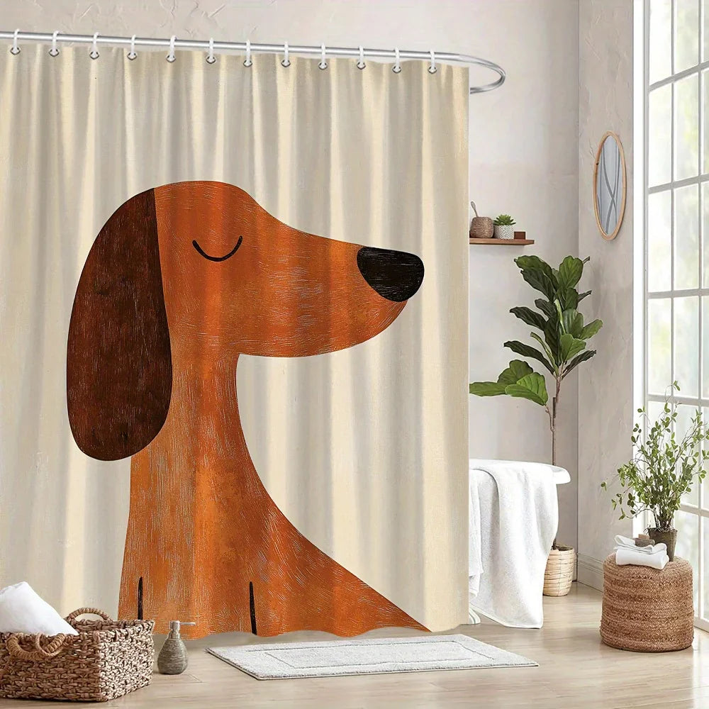 Dachshund Shower Curtain The Doxie World