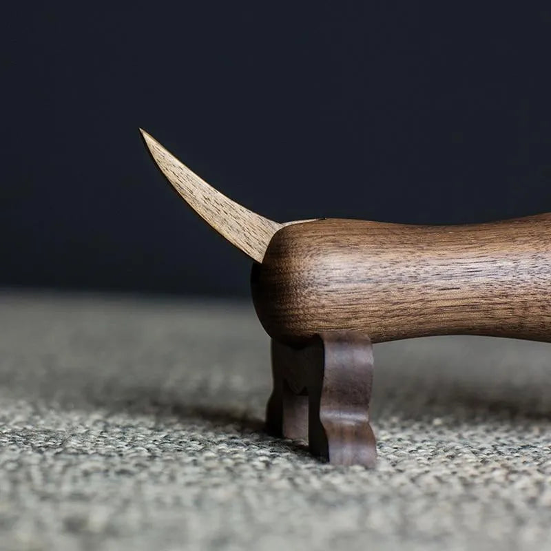 Dachshund Wooden Sculpture The Doxie World