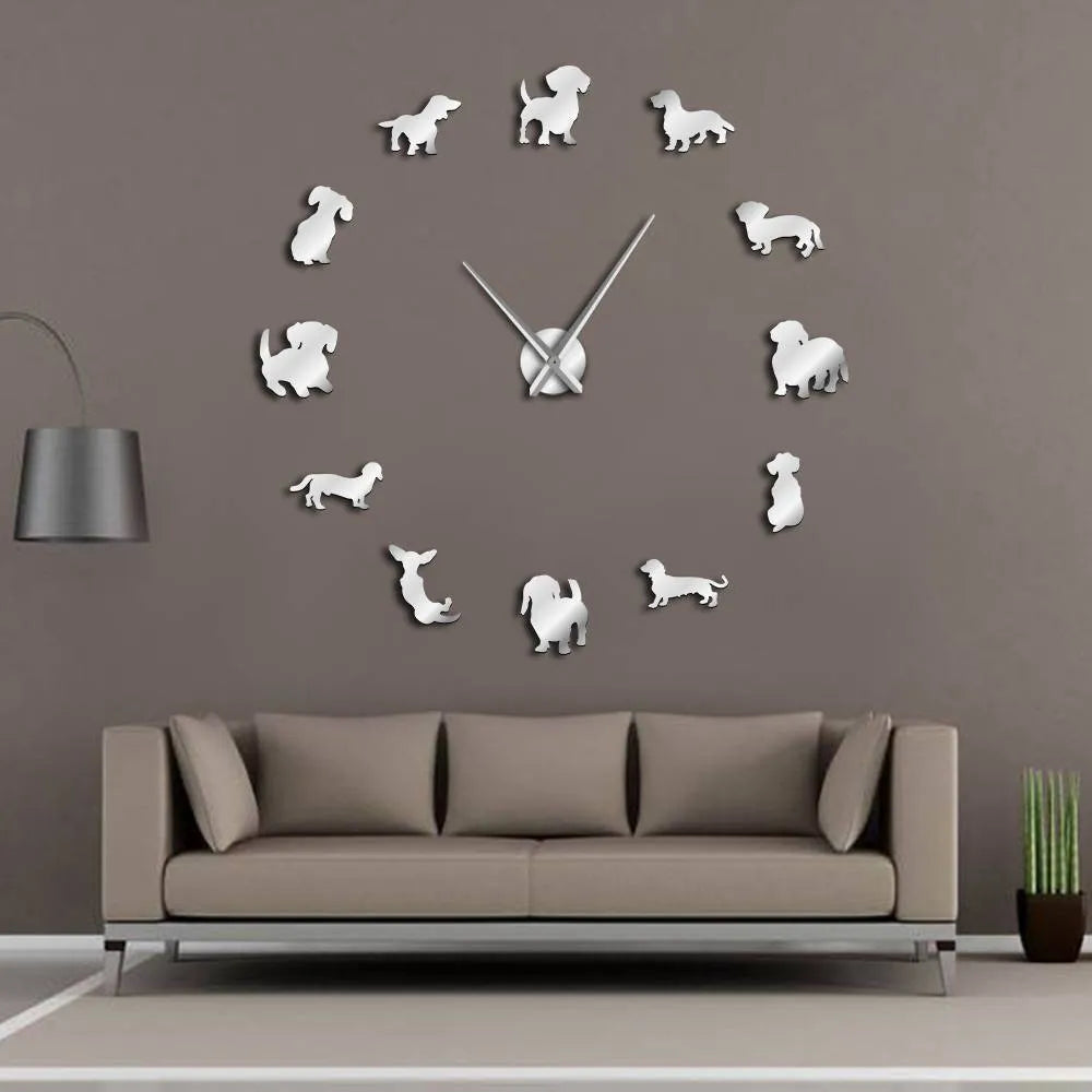 DIY Dachshund Wall Clock The Doxie World