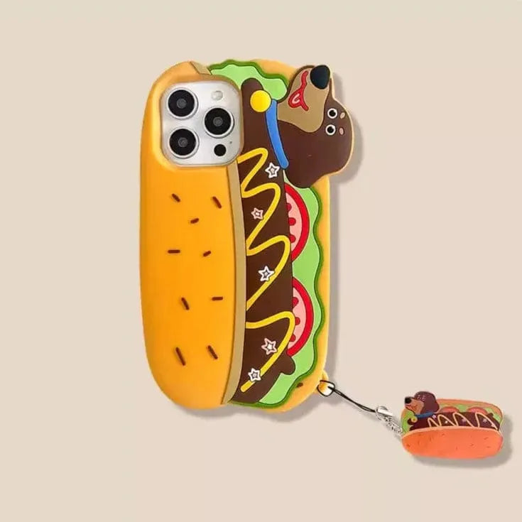 Hot Dog Dachshund Phone Case Hot Dog Dachshund Phone Case