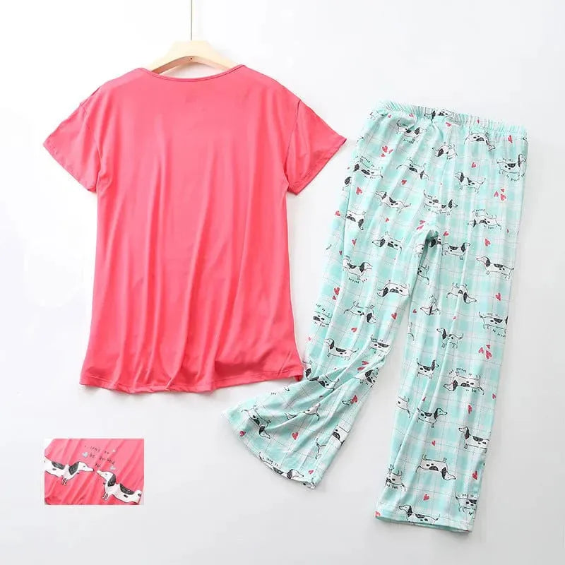 I long to be around you Dachshund Pajamas The Doxie World