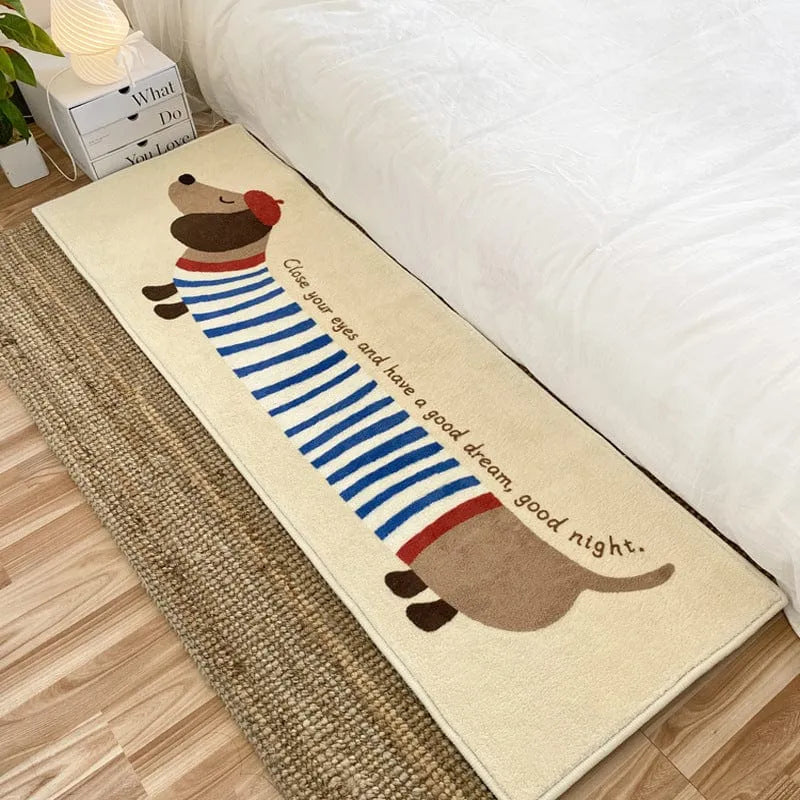 Long Dachshund Rug Strips / 40x120cm/16"x47" The Doxie World