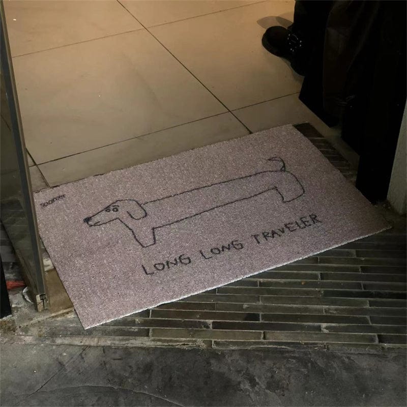 Dachshund Original Illustration Primer Mat Anti-slip Dust Removal The Doxie World