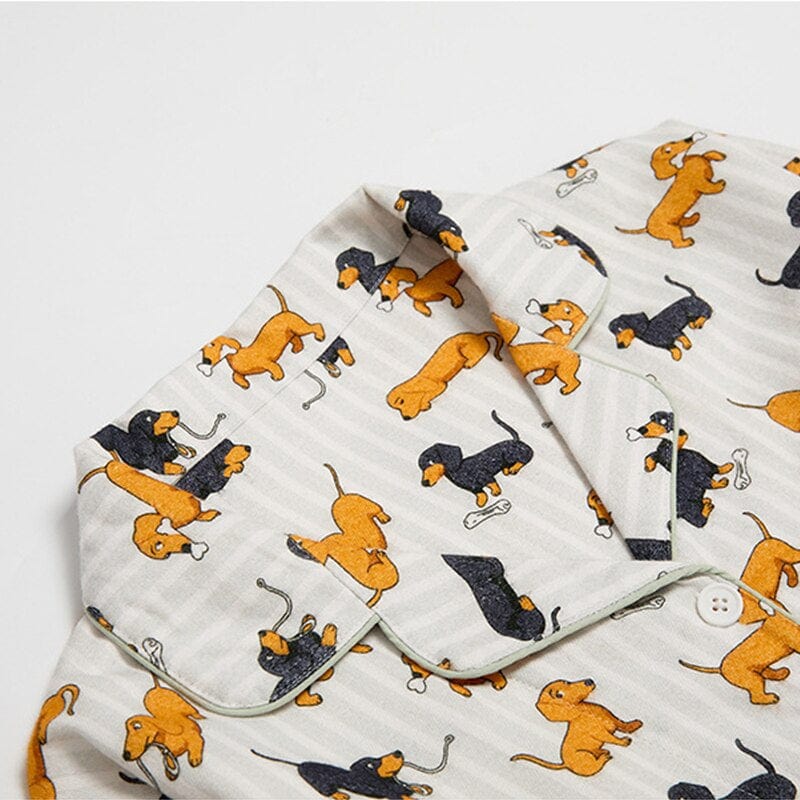 Matching Couples Dachshund Pajamas The Doxie World