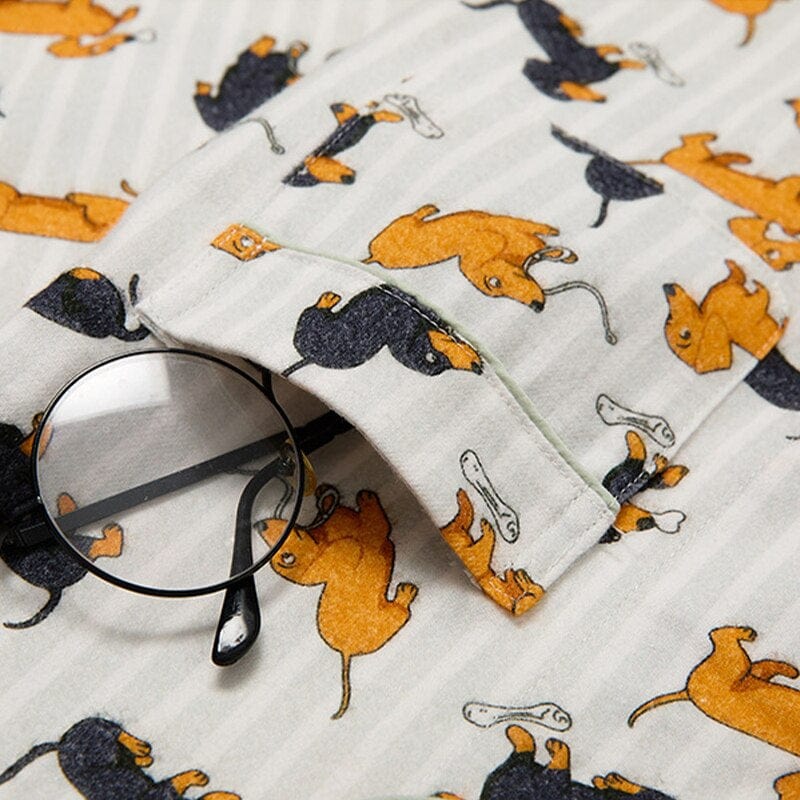 Matching Couples Dachshund Pajamas The Doxie World