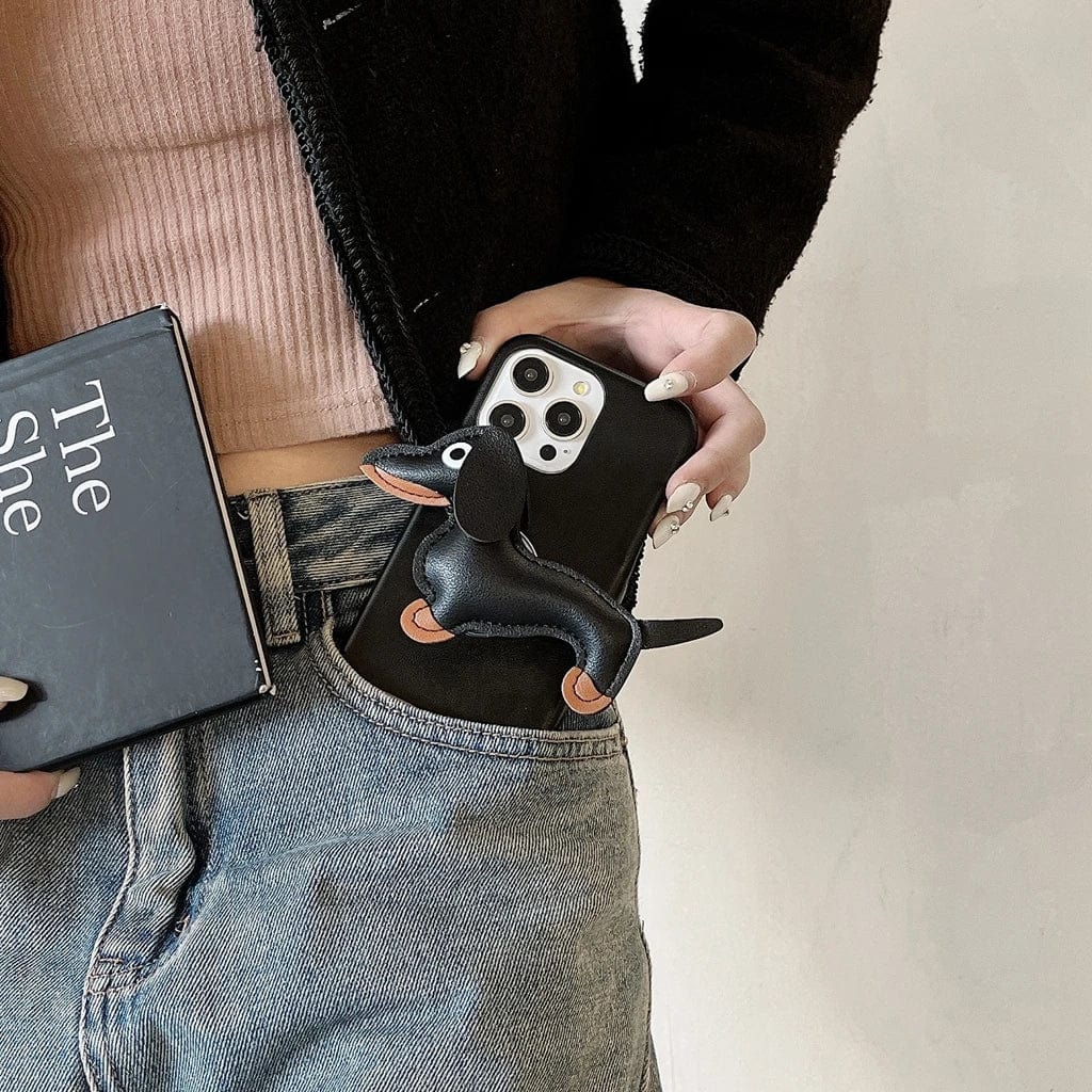 Phone Case With Dachshund Grip The Doxie World