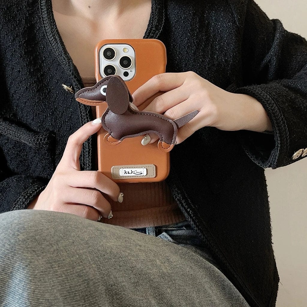 Phone Case With Dachshund Grip The Doxie World