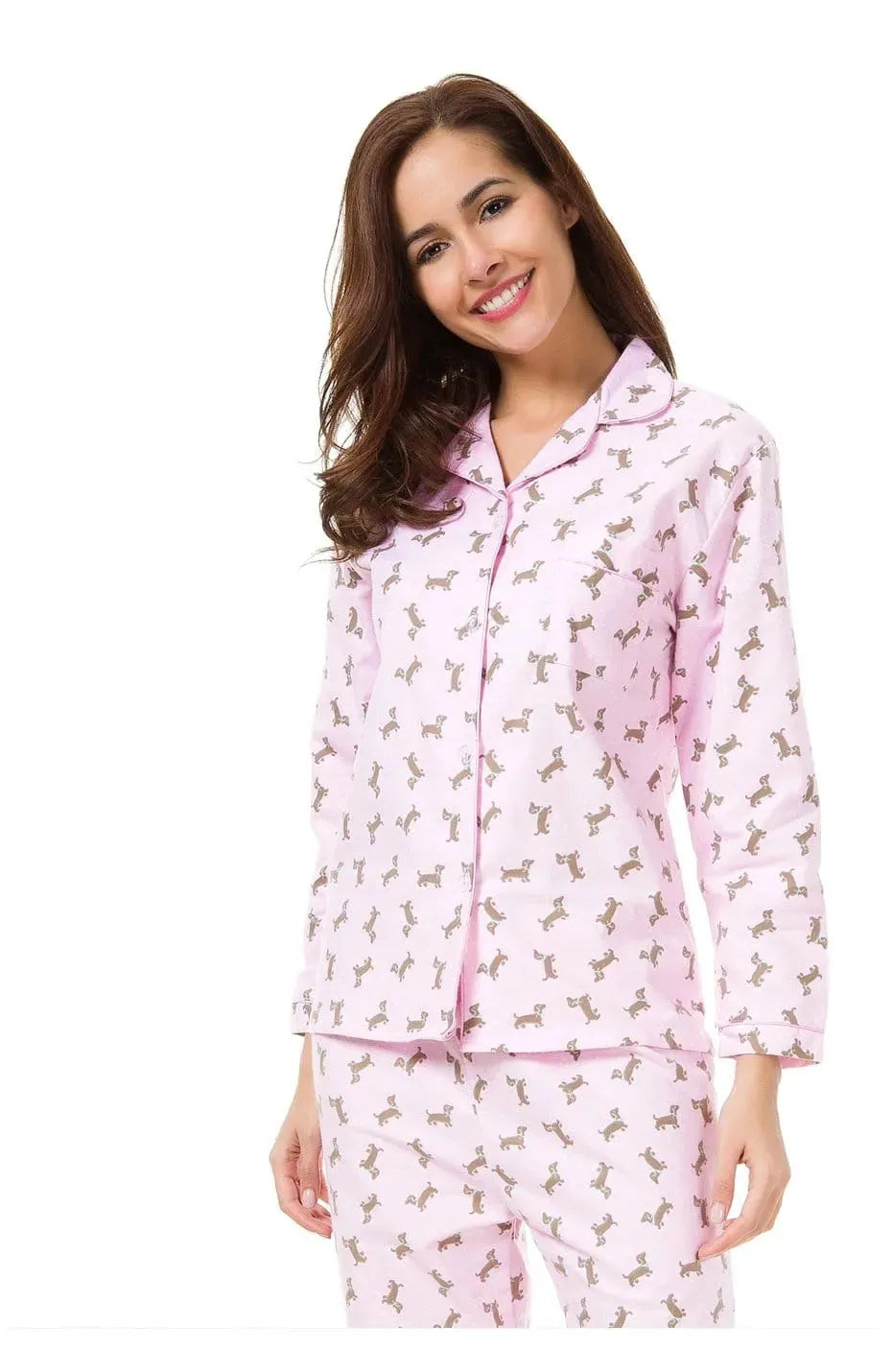 Pink Dachshund Pajamas The Doxie World