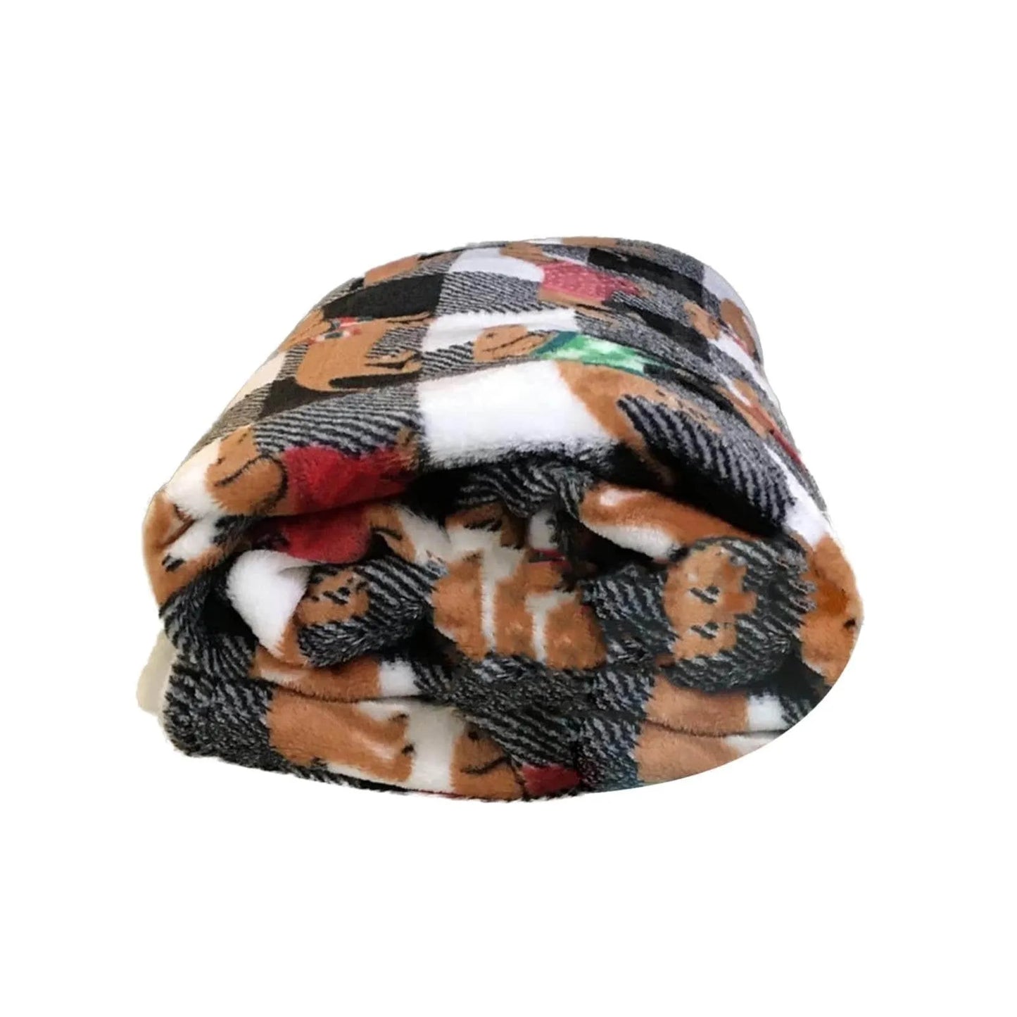 Plaid Dachshund Throw Blanket The Doxie World