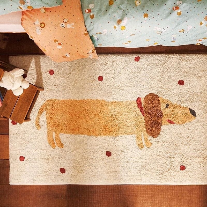 Soft Sherpa Dachshund Rug The Doxie World