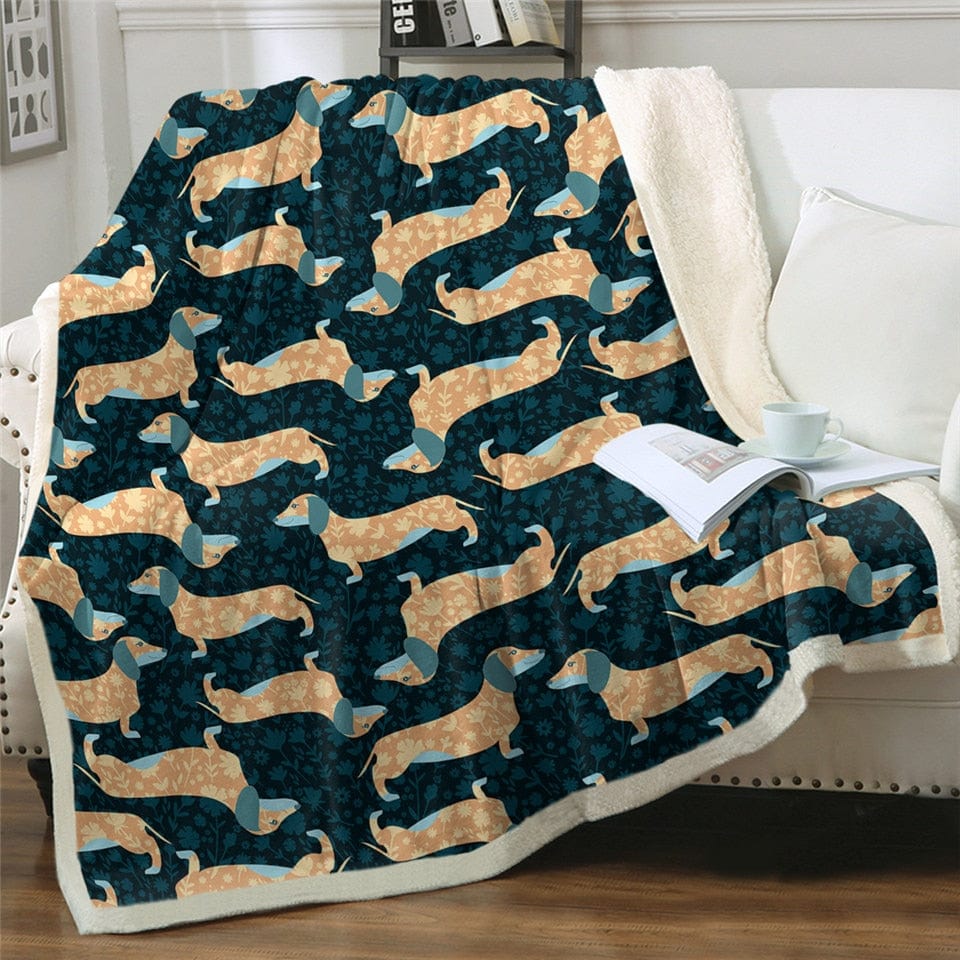 Dachshund Throw Blanket The Doxie World