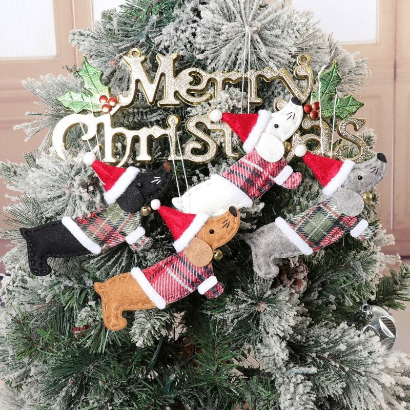 Tartan Dachshund Ornaments The Doxie World
