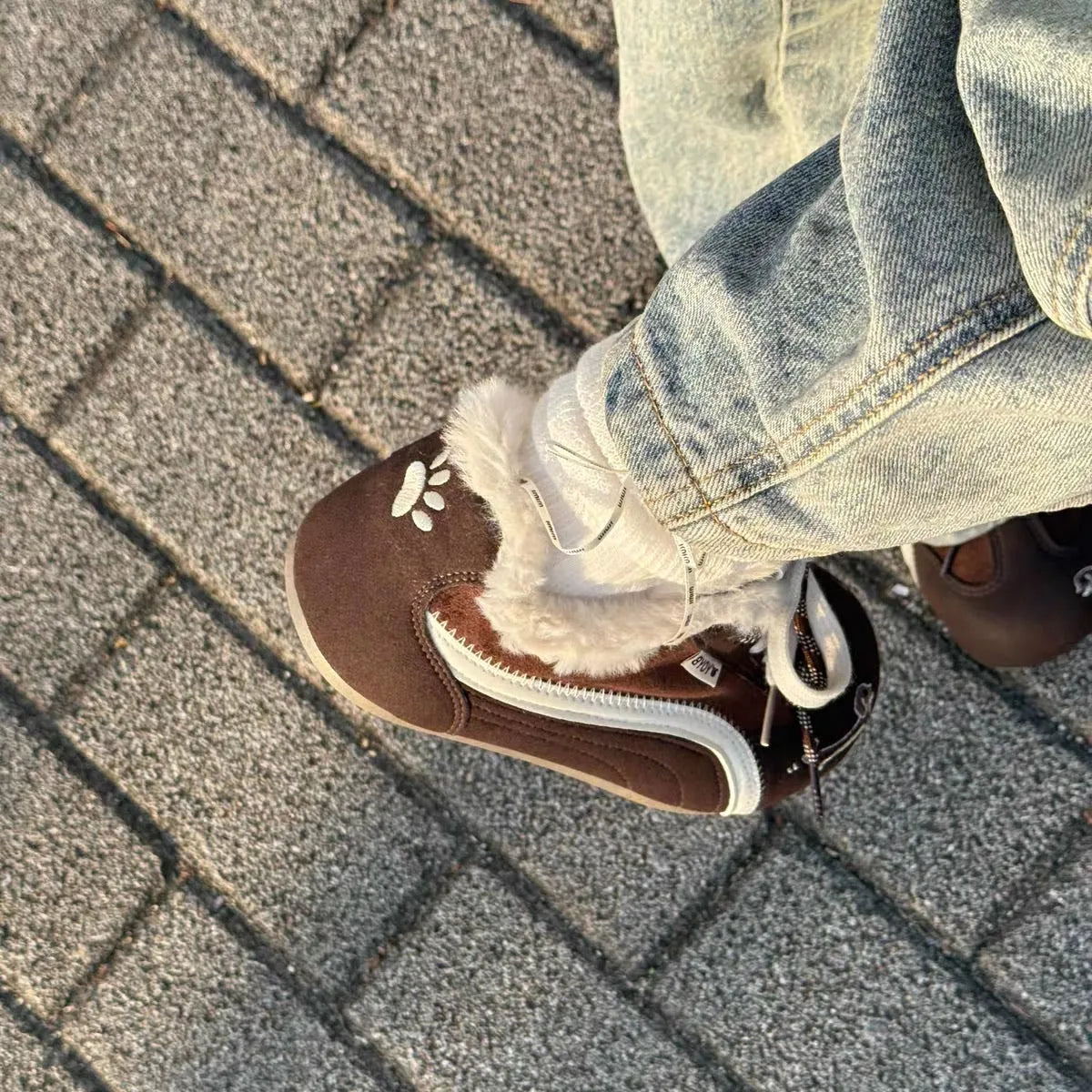 Dachshund Plush Sneakers