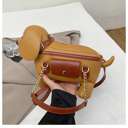 Dachshund  Shaped Handbag