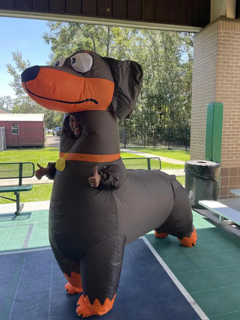 Dachshund Inflatable Costume