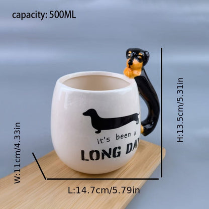 3D Dachshund Mug The Doxie World