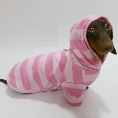 Pink Dachshund Hoodie