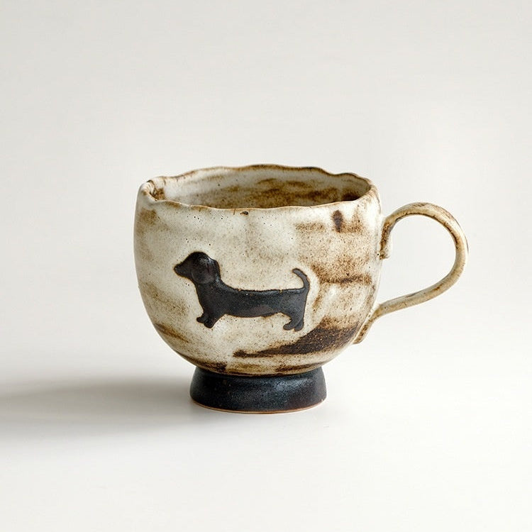 Rustic Dachshund Mugs