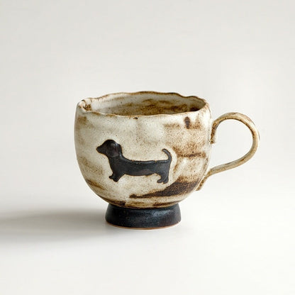 Rustic Dachshund Mugs