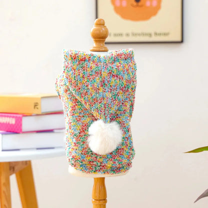 Knitted Dachshund Hoodie