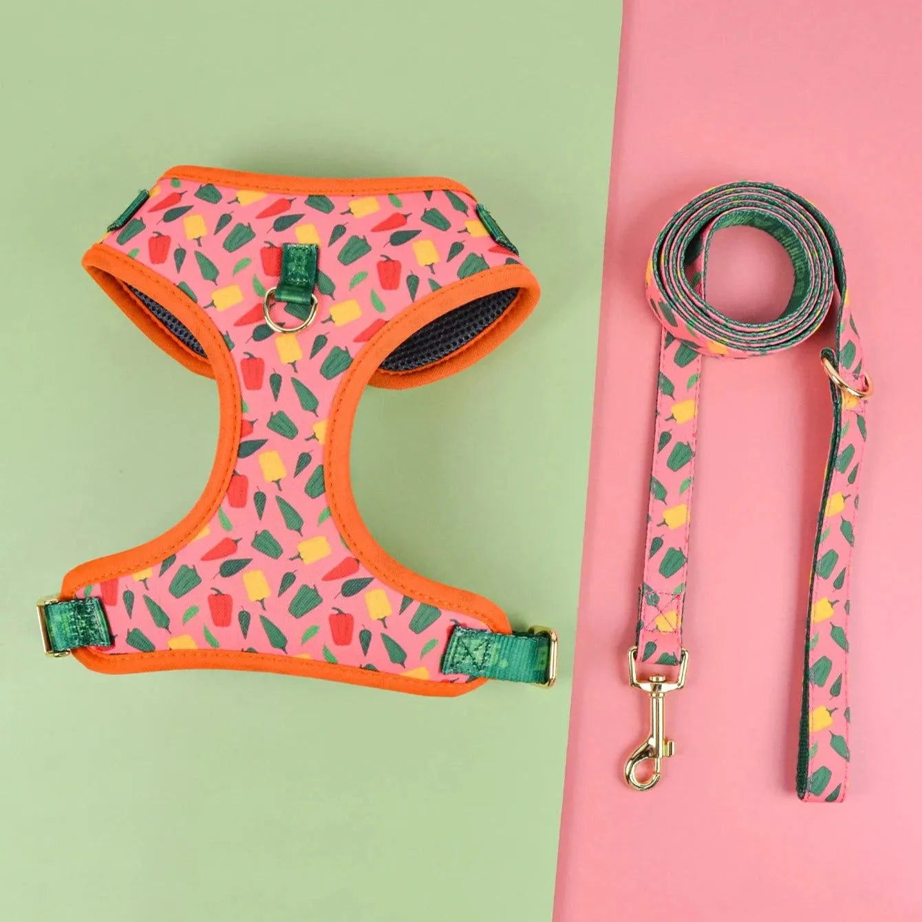 Peppers Sausage Dog Harness and Leash