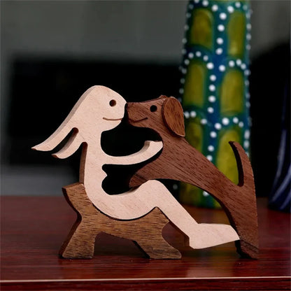 Dachshund Kiss Figurine