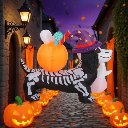Halloween Dachshund Inflatable