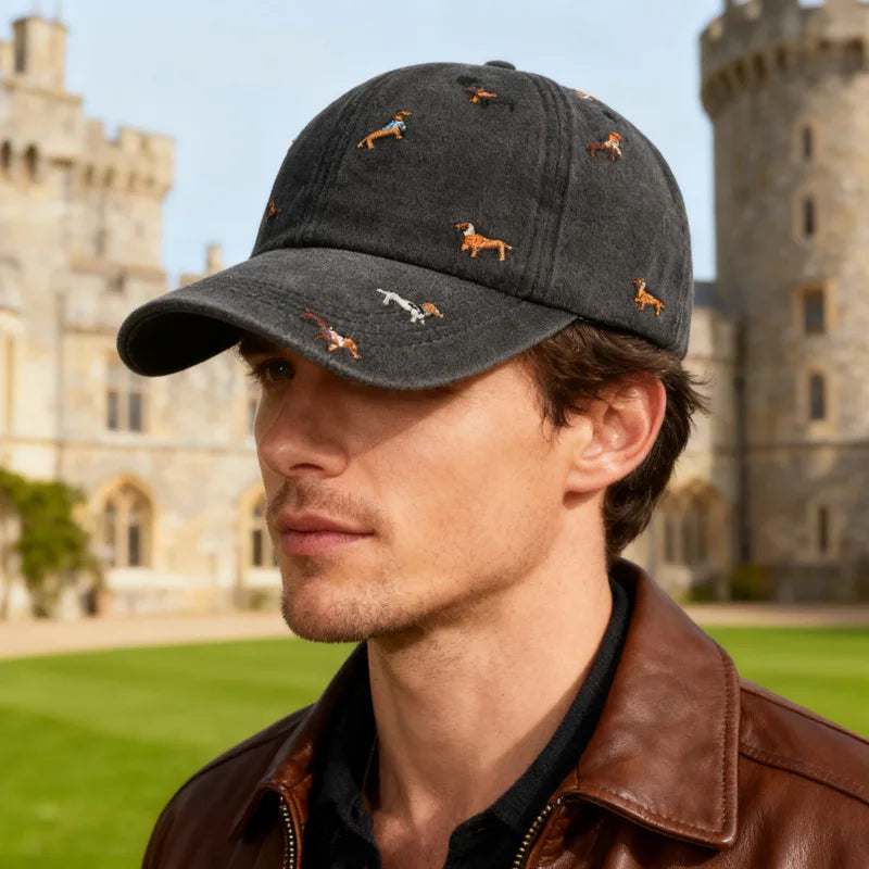 Dachshund Embroidered Basseball Cap