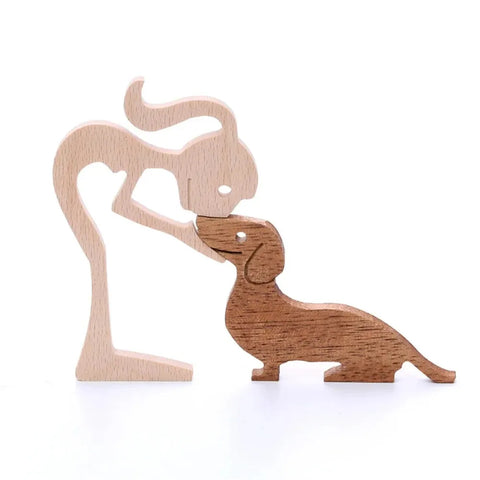 Dachshund Kiss Figurine
