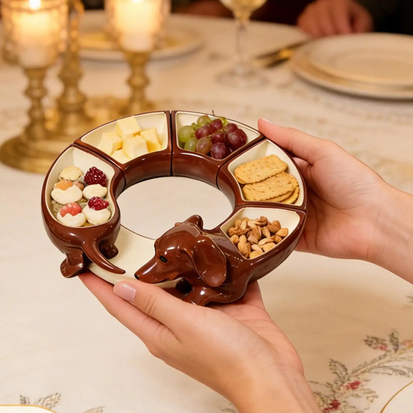 Dachshund Serving Tray