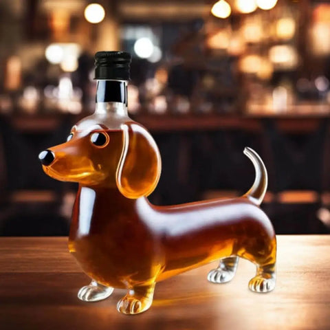 Dachshund Liquor Bottle