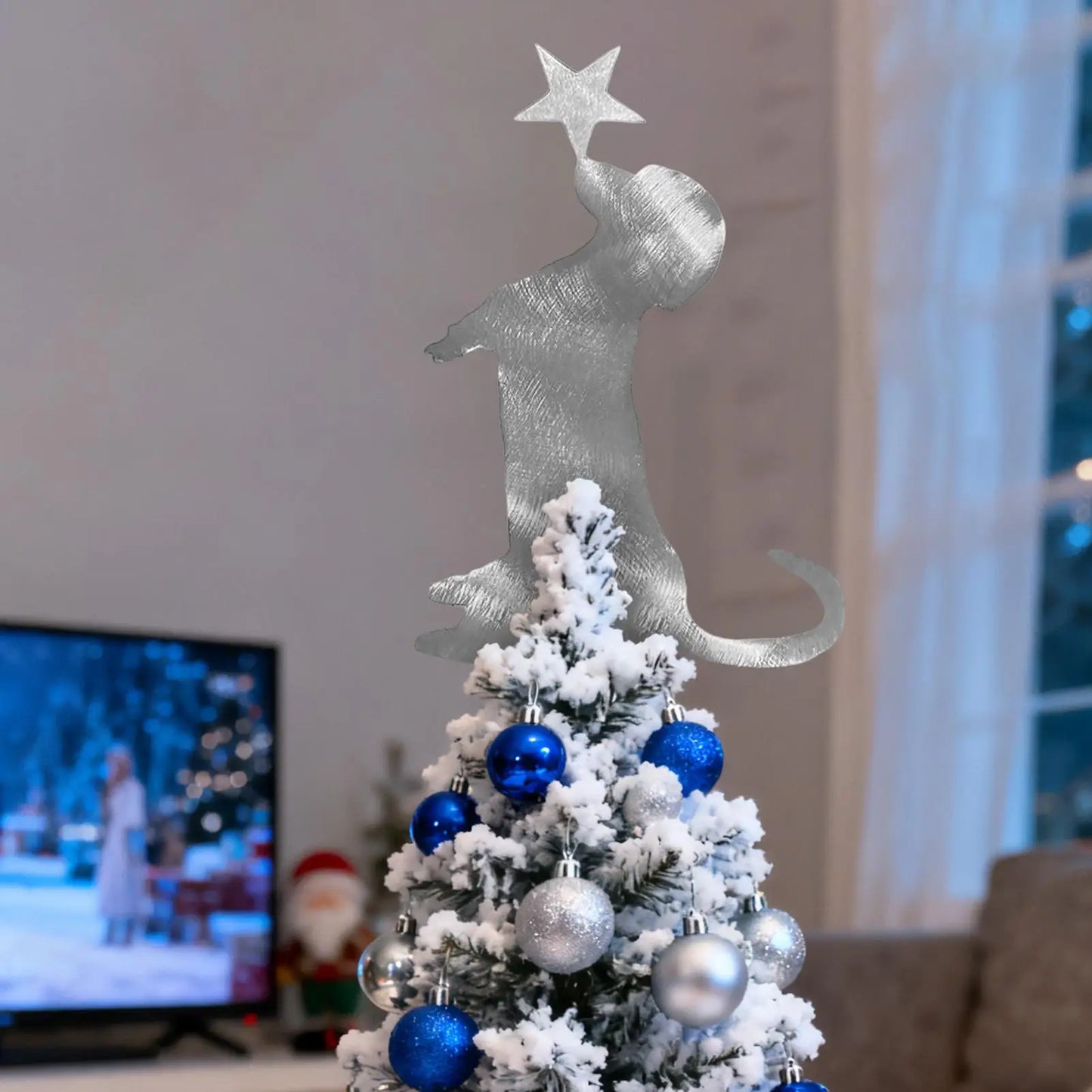 Wiener Dog Christmas Tree Topper