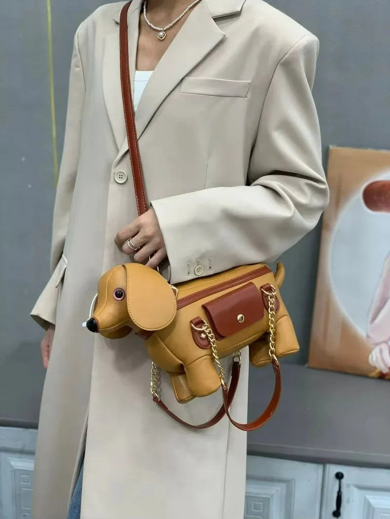 Dachshund  Shaped Handbag