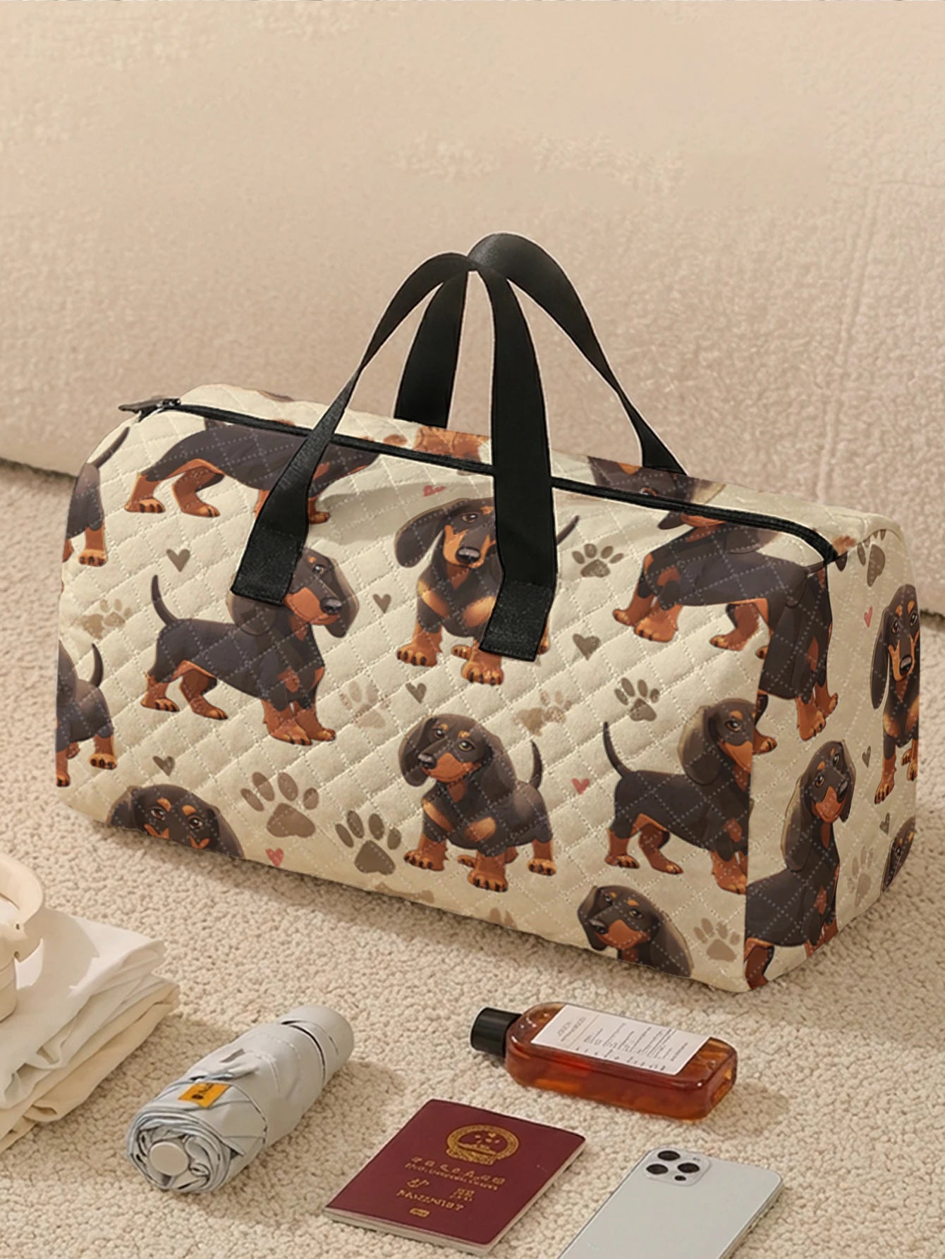Dachshund Duffle Bag