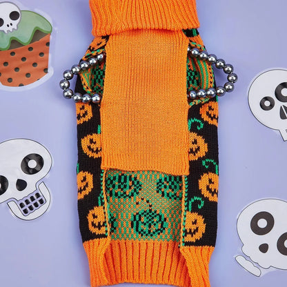 Pumpkins Wiener Dog Sweater