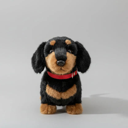 Longhaired Dachshund Plush Toy