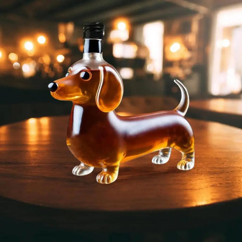 Dachshund Liquor Bottle