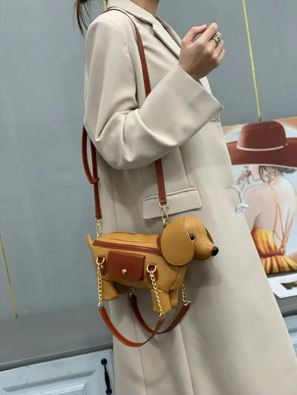 Dachshund  Shaped Handbag